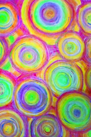 手绘花卉印花华亿平台图片