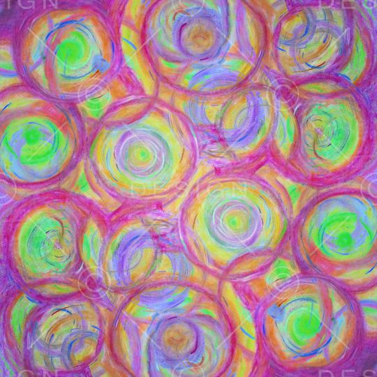 手绘花卉印花华亿平台图片