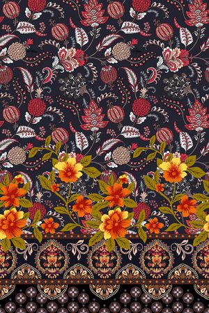 民族风印花华亿平台图片