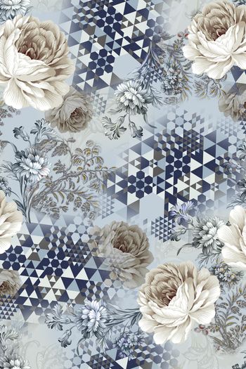 淑女印花华亿平台图片