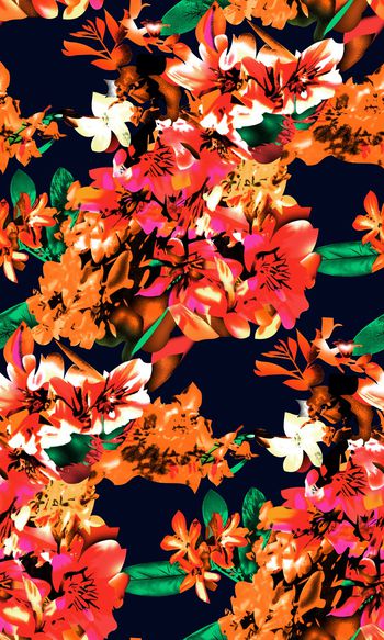 民族风印花华亿平台图片