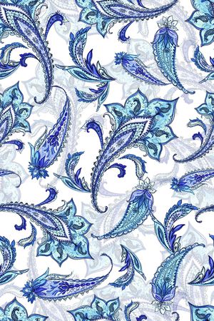 佩斯利印花华亿平台图片