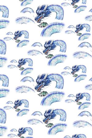 中国风印花华亿平台图片