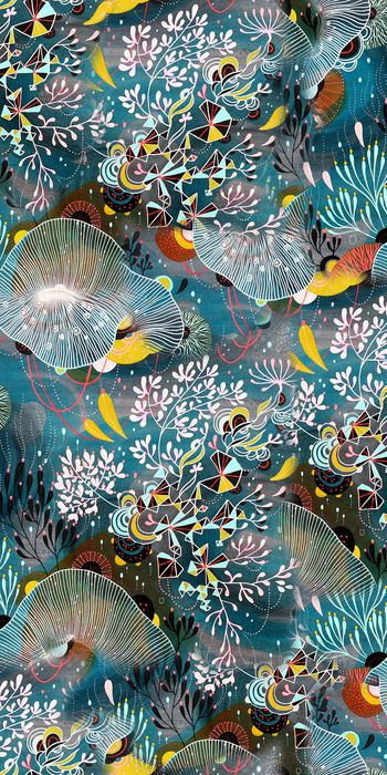 抽象印花华亿平台图片