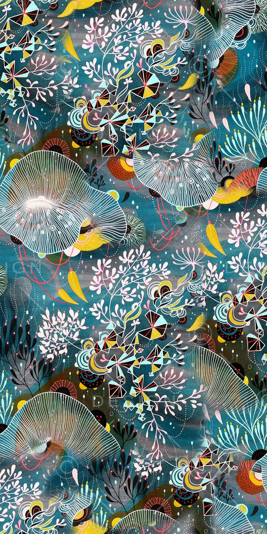 抽象印花华亿平台图片