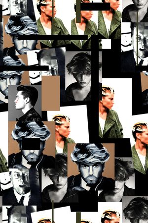 人物印花华亿平台图片