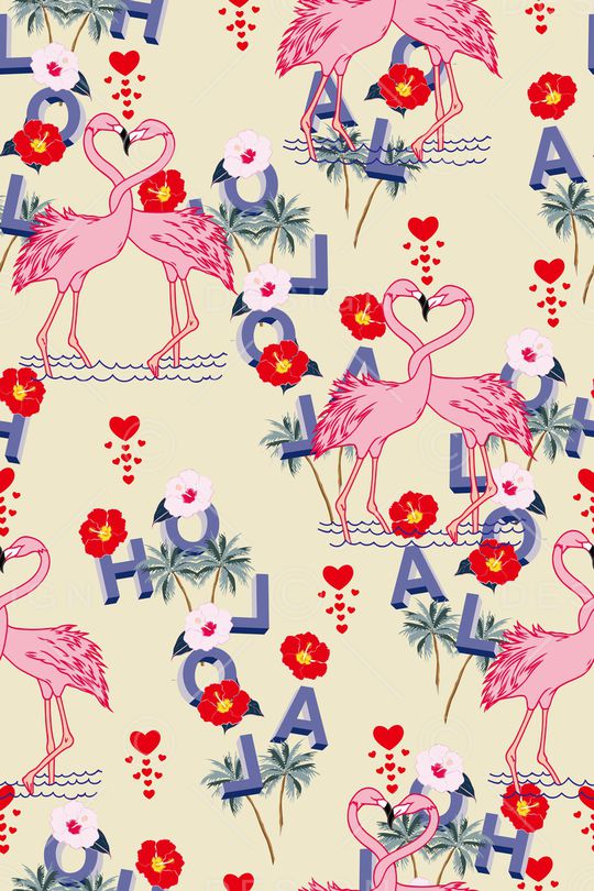 动物花卉印花华亿平台图片