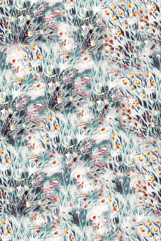 植物印花华亿平台图片