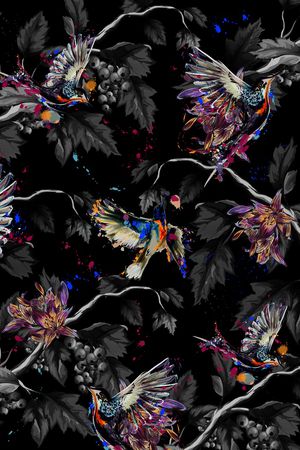 老鹰印花华亿平台图片