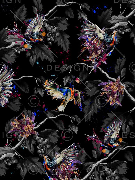 老鹰印花华亿平台图片