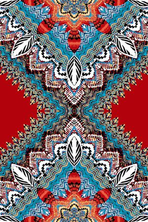 民族风印花华亿平台图片