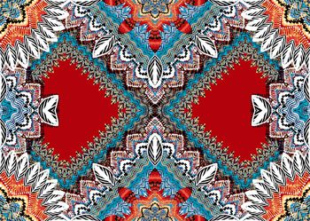 民族风印花华亿平台图片