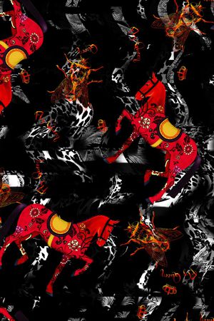 数码华亿平台印花华亿平台图片