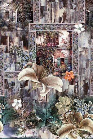 定位花印花华亿平台图片