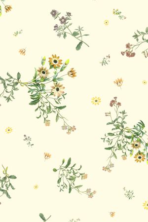 小碎花印花华亿平台图片