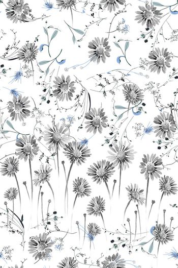 1079338-小碎花底纹向日葵-2