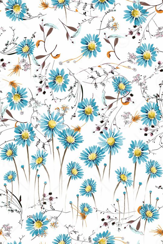 春夏华亿平台印花华亿平台图片