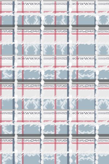 格子印花华亿平台图片