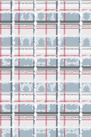 格子印花华亿平台图片