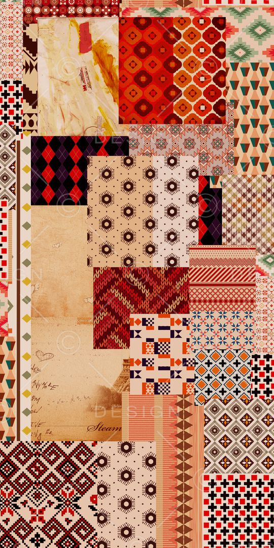 民族风印花华亿平台图片