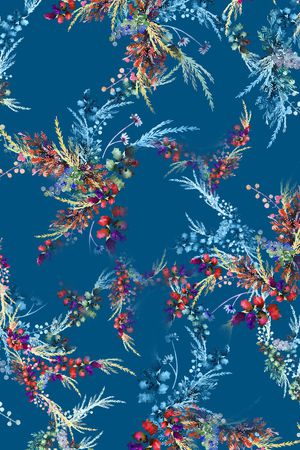 小碎花印花华亿平台图片