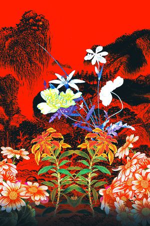 民族风印花华亿平台图片