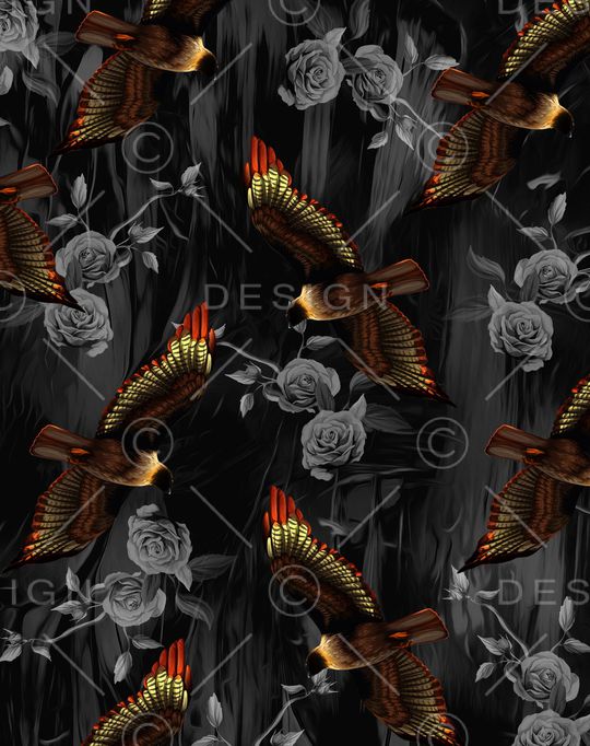 黑白华亿平台印花华亿平台图片