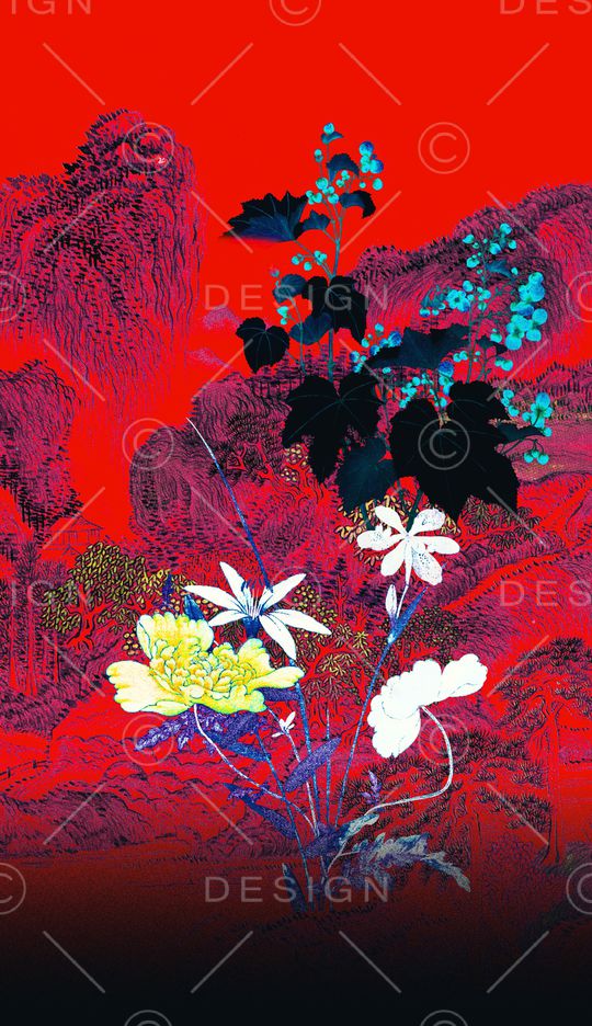 民族风印花华亿平台图片