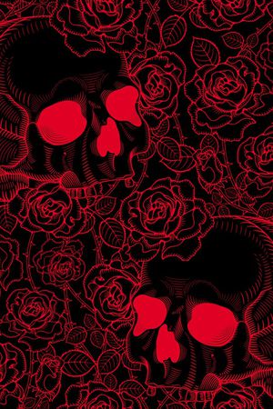 骷髅印花华亿平台图片