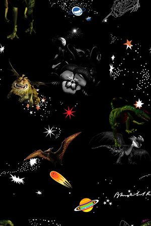 动物花卉印花华亿平台图片