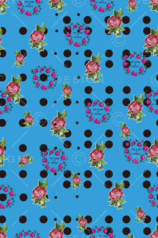 波点印花华亿平台图片