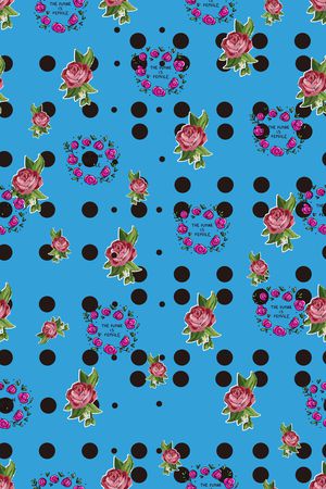 波点印花华亿平台图片