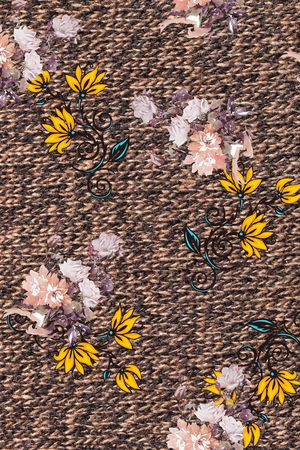 秋冬华亿平台印花华亿平台图片