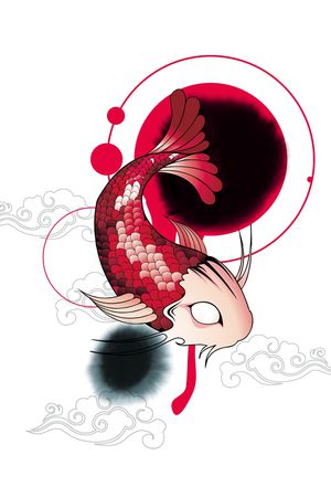 中国风印花华亿平台图片