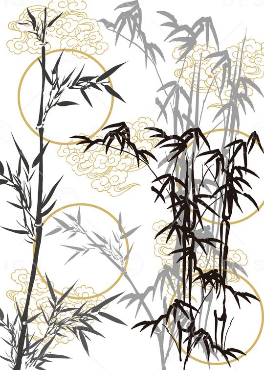 中国风印花华亿平台图片