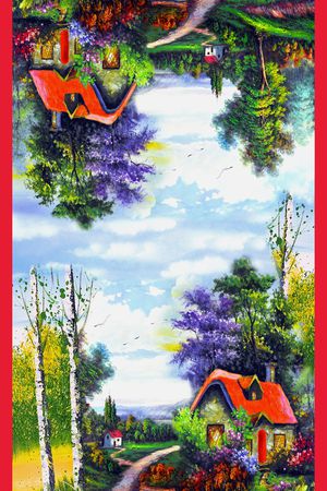 油画华亿平台印花华亿平台图片