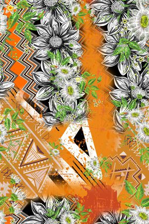 民族风印花华亿平台图片