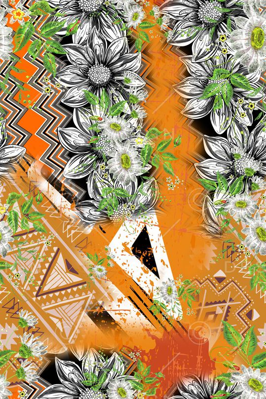 民族风印花华亿平台图片