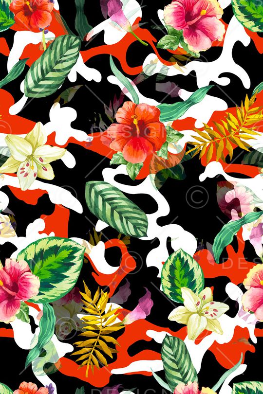 秋冬华亿平台印花华亿平台图片