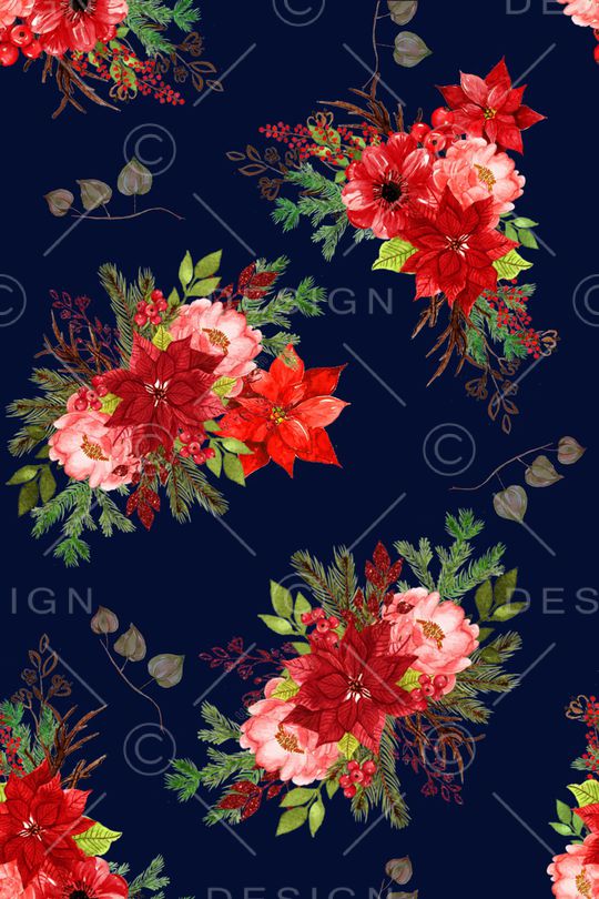 彩底花卉印花华亿平台图片