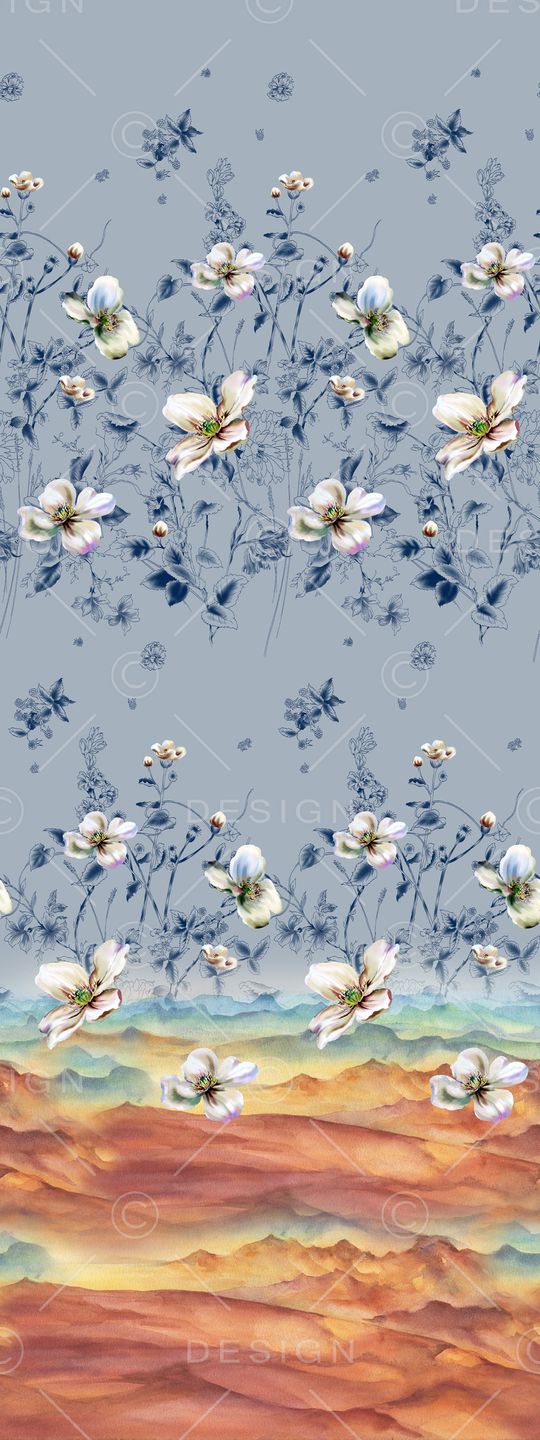 秋冬华亿平台印花华亿平台图片