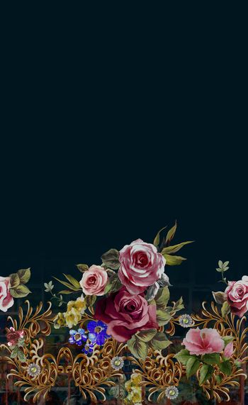 中老年印花华亿平台图片