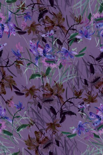 1081035-紫色花朵组合1