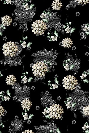 豹纹印花华亿平台图片