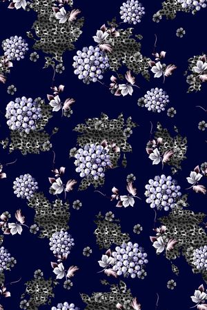 豹纹印花华亿平台图片