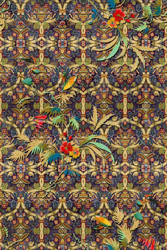 民族风印花华亿平台图片