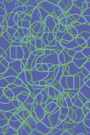 手绘线条笔触印花华亿平台图片