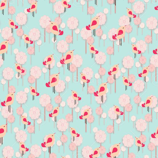 水彩花卉印花华亿平台图片