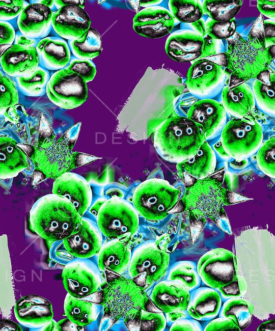 抽象印花华亿平台图片