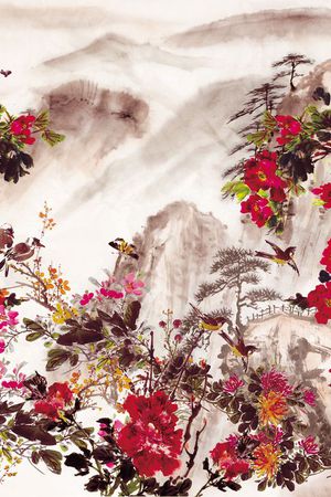 国画印花华亿平台图片